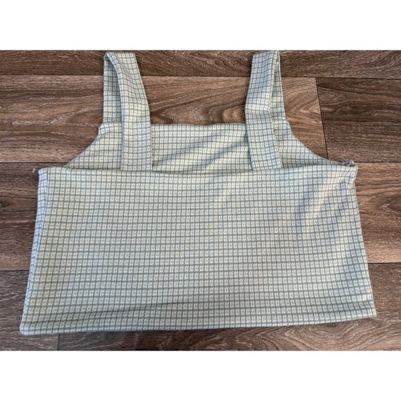 NWOT AMERICAN EAGLE PLAID FLANNEL TANK CROP TOP WOMENS PLUS SIZE XXL - Picture 2 of 5